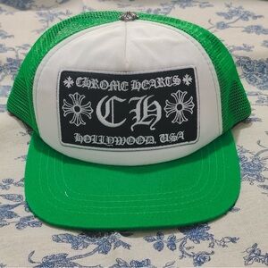 Chrome Hearts CH Logo Patch Trucker Hat